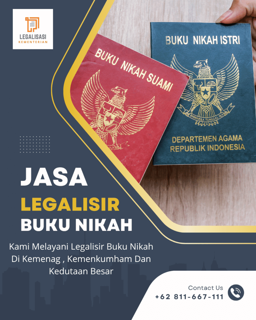 Jasa Legalisir Buku Nikah Jasa Legalisir Buku Nikah