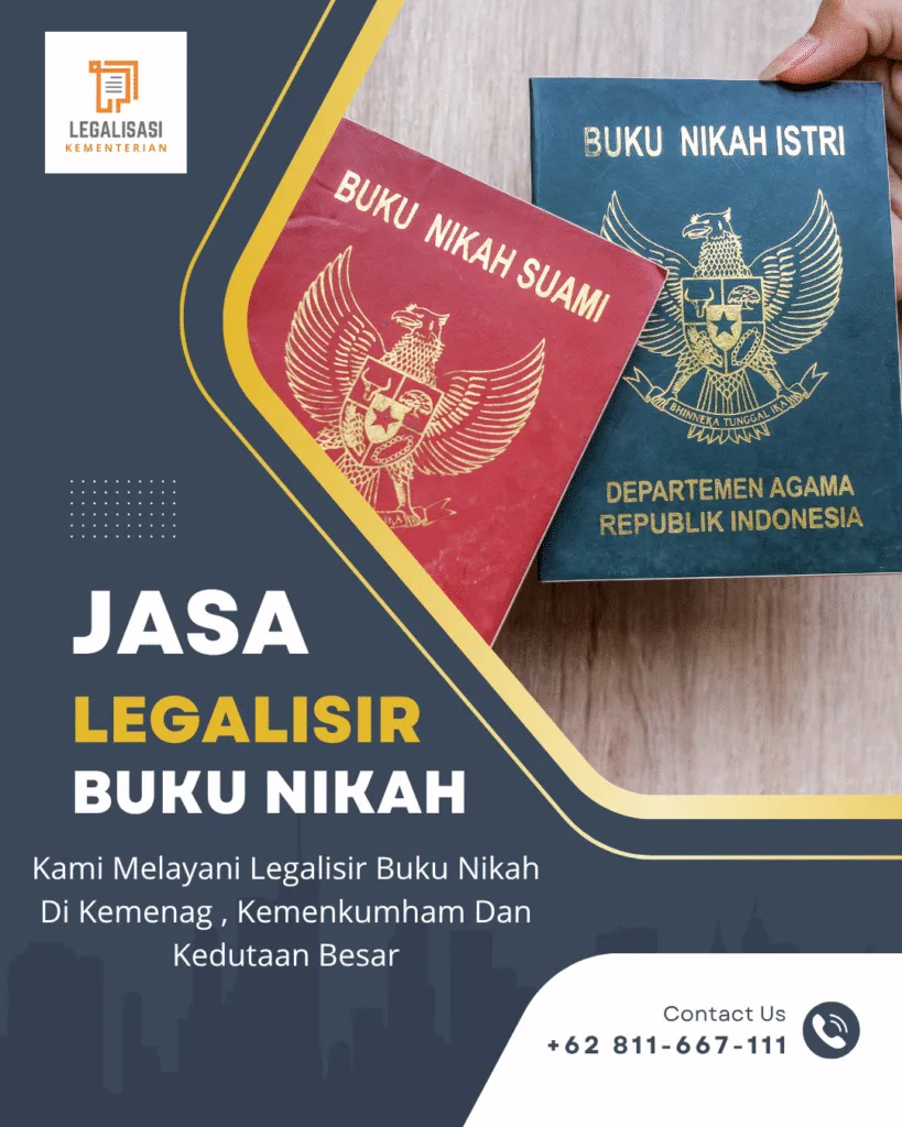 Jasa Legalisir Buku Nikah