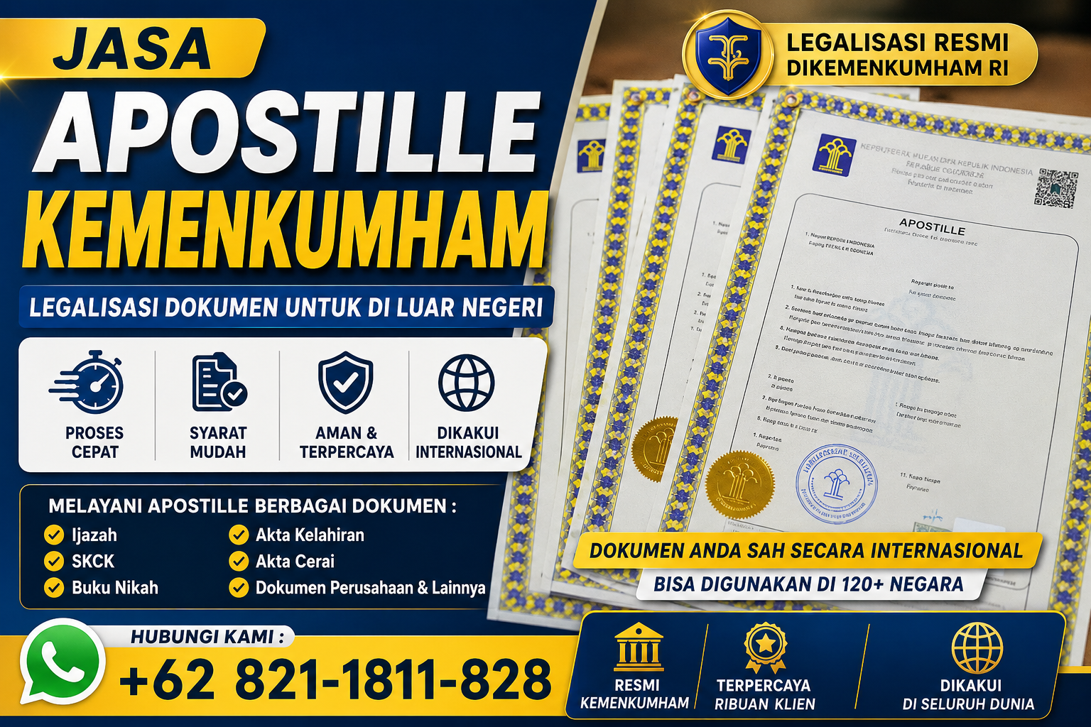 Jasa Apostille Kemenkumham