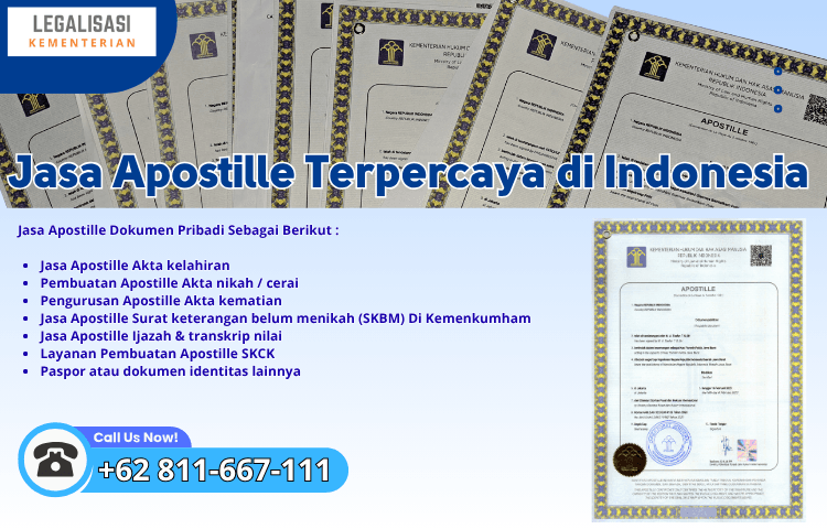 Jasa Apostille Terpercaya di Indonesia