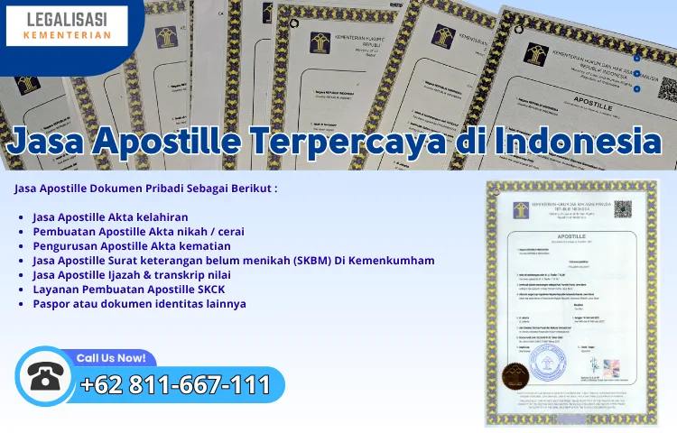 Jasa Apostille Terpercaya di Indonesia