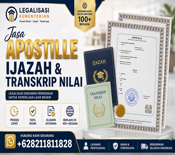 Jasa Apostille Ijazah Dan Transkrip Nilai
