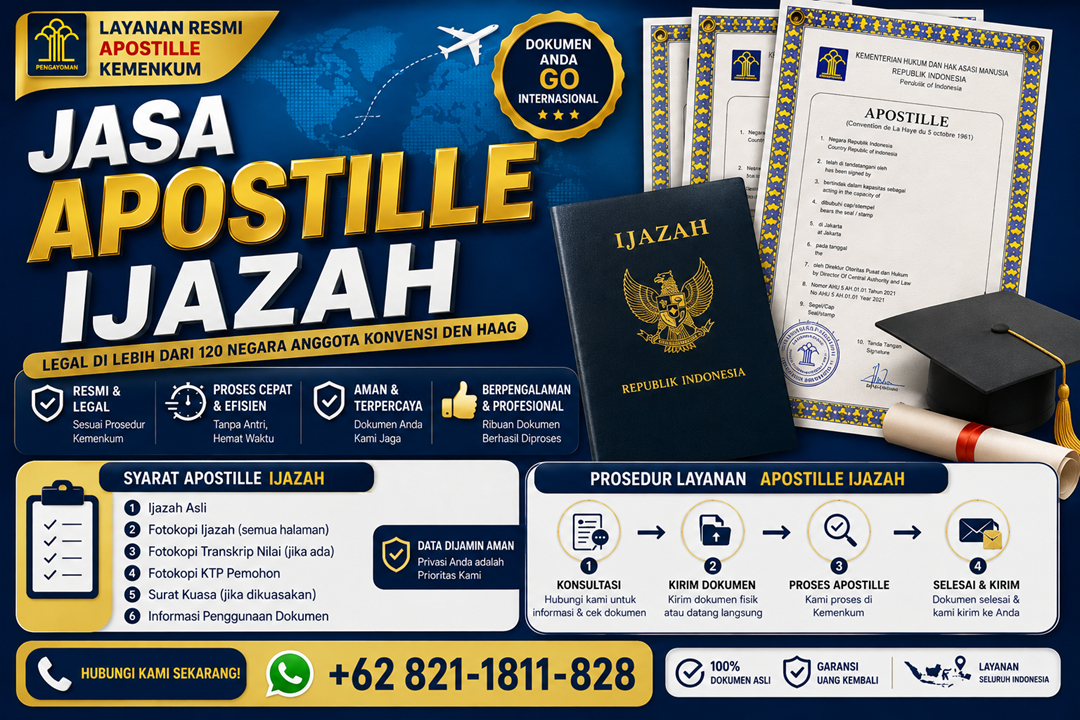 Jasa Apostille Ijazah
