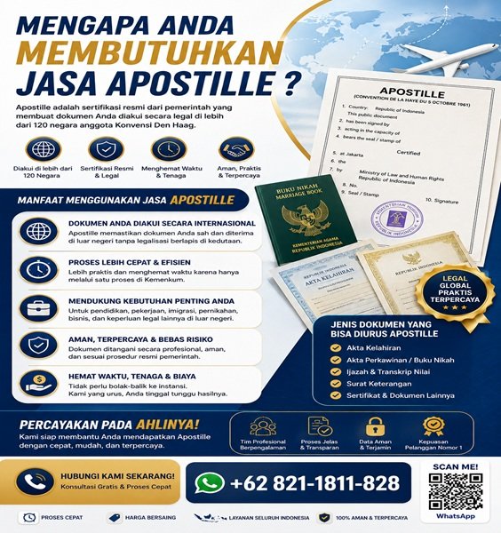Mengapa Anda Membutuhkan Biro Jasa Apostille